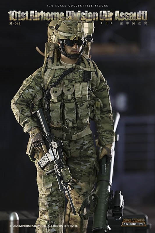 Load image into Gallery viewer, 101st Airborne Div. - Black Ballistic Eye Pro Goggles
