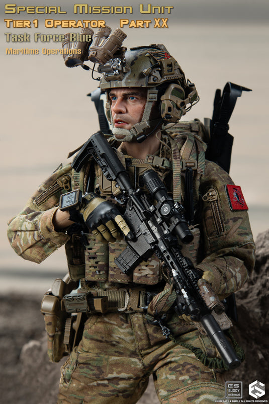 PREORDER DEPOSIT - SMU Tier1 Operator Part XX Task Force Blue Maritime Operation Ver A - MINT IN BOX