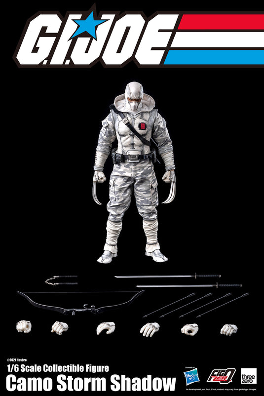 GI Joe - Snake Eyes, Storm Shadow & Exclusives 4-Pack - MINT IN BOX