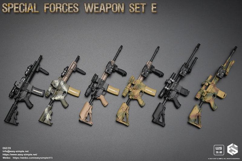 Load image into Gallery viewer, Special Forces Weapon Set E Version A - MINT IN BOX
