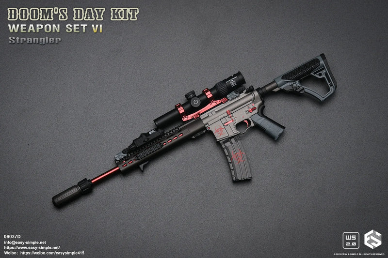 Load image into Gallery viewer, Doom&#39;s Day Weapon Set VI Ver. D - 5.56mm Magazine w/Magpul &amp; Holster (x3)
