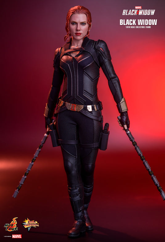 Black Widow - Natasha Romanov - Poseable Ice Pick Batons w/Stun Tips