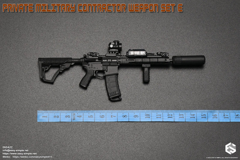 Load image into Gallery viewer, PMC - Black 5.56 Rifle w/Attachment Set
