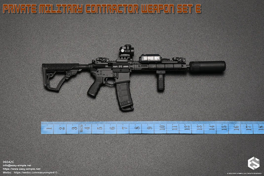PMC - Black 5.56 Rifle w/Attachment Set