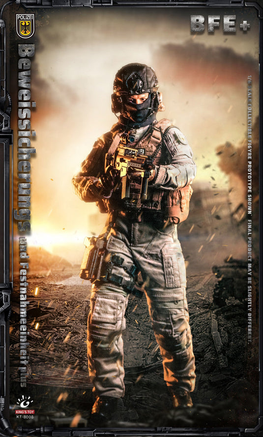 BFE+ Counter Terrorism Police Force - Grey Combat Uniform Set