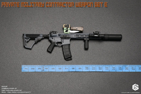 PMC - Grey 5.56 Rifle w/Attachment Set