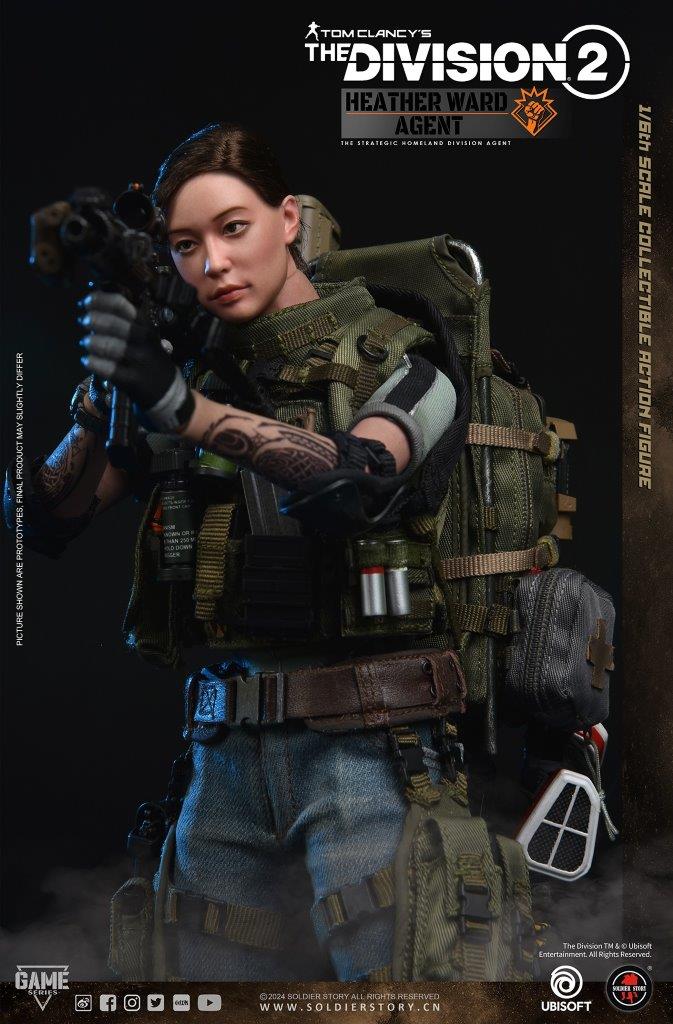 Load image into Gallery viewer, The Division 2 - Johnson, Dunne, &amp; Ward w/Robo Dog - MINT IN BOX
