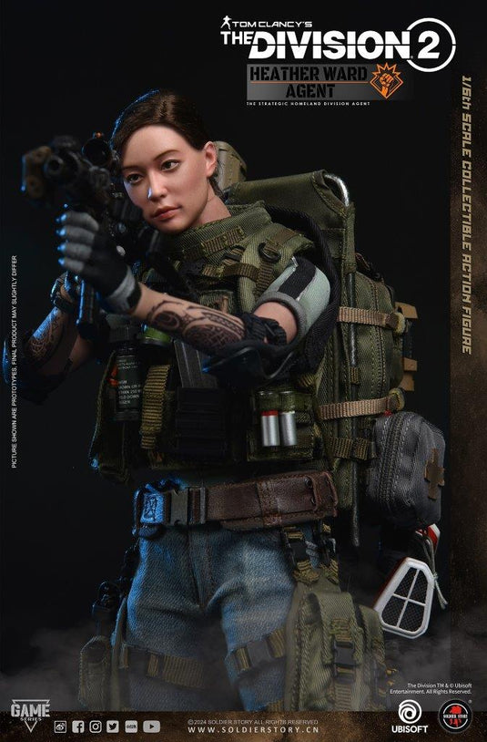 The Division 2 - Johnson, Dunne, & Ward w/Robo Dog - MINT IN BOX