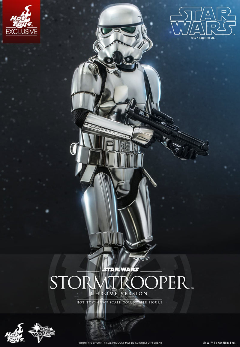 Load image into Gallery viewer, Star Wars - Stormtrooper Chrome Version - MINT IN BOX
