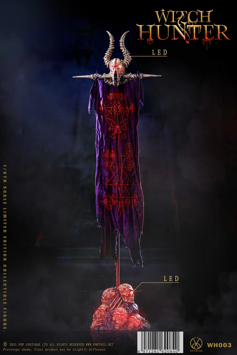 Load image into Gallery viewer, Bloody Shaman Aphaia - Black Version w/LED Light-Up Aphaia Dead Flags - MINT IN BOX
