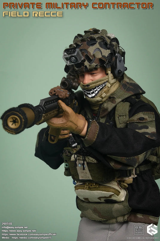 PMC Field RECCE - Green Chest Rig w/3C Desert Pouches – BlackOpsToys