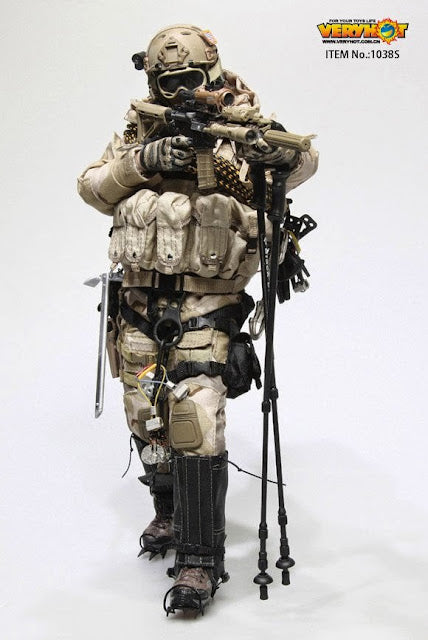 Load image into Gallery viewer, US Navy Seal Polar Mountain Striker - Brown Combat Boots (Peg Type)
