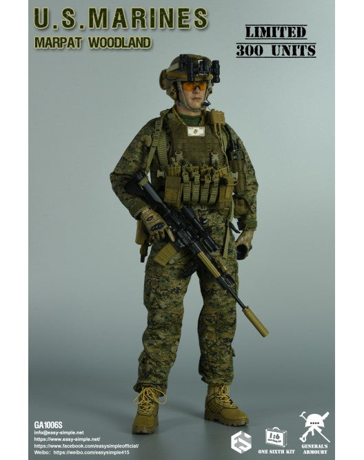 Load image into Gallery viewer, Limited 300 Units US Marines - Woodland MARPAT Camo Combat Pants
