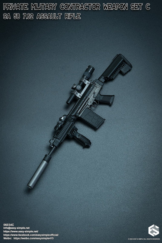 PMC - SA-58 Rifle w/Attachment Set