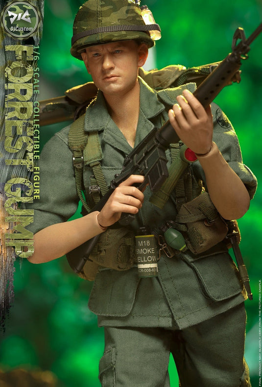 Vietnam Forrest Gump - Green Backpack w/Metal Backpack Frame