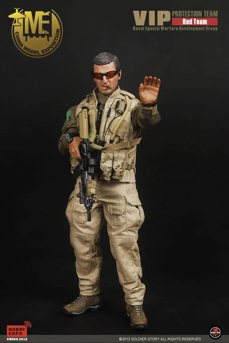 Load image into Gallery viewer, SIGNED - VIP Protection Team "Red" NAVSPECWARGRU EX - MINT IN BOX
