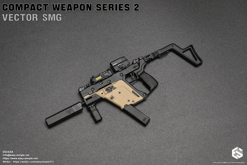 Load image into Gallery viewer, Compact Weapon Series 2 - FDE Tan &amp; Black Vector SMG Set (A)
