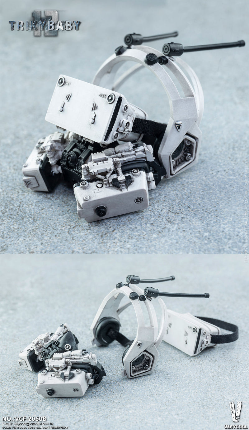Load image into Gallery viewer, Tricky Baby - Resin Headset w/VR Goggles
