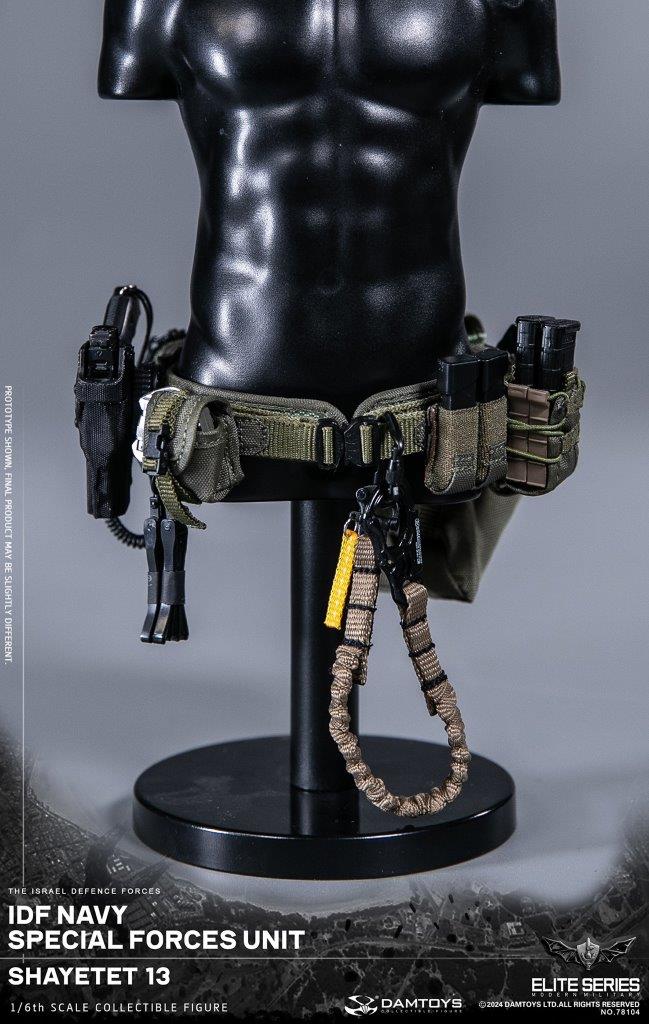 Load image into Gallery viewer, IDF Navy SFU - OD Green Battle Belt Set
