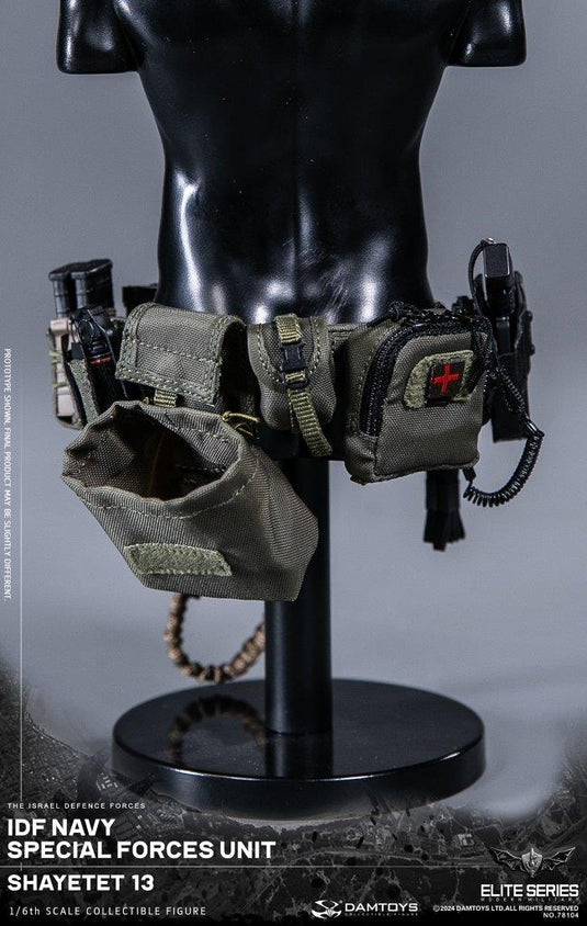 IDF Navy SFU - OD Green Battle Belt Set