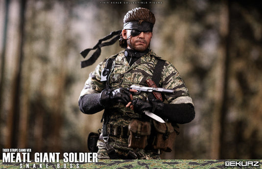 Metal Giant Soldier - Snake - Tiger Stripe Camo - MINT IN BOX