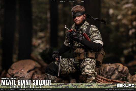 Metal Giant Soldier - Snake - ERDL & Tiger Stripe 2-Pack - MIB