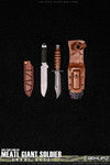Load image into Gallery viewer, Metal Giant Soldier - Snake - ERDL &amp; Tiger Stripe 2-Pack - MIB
