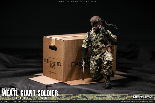 Metal Giant Soldier - Snake - ERDL & Tiger Stripe 2-Pack - MIB