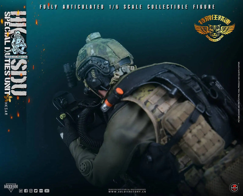 Load image into Gallery viewer, HKSDU Diver Assault Group Deluxe Version - MINT IN BOX
