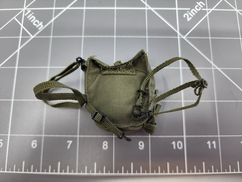 Load image into Gallery viewer, BAM 1/6 OD Green Bag With Gun And Knife Belt (Hot Toys)
