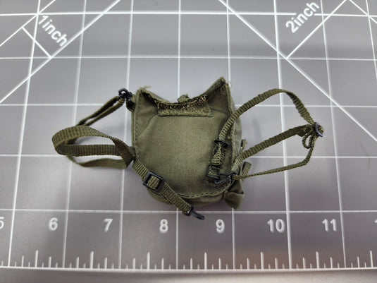 BAM 1/6 OD Green Bag With Gun And Knife Belt (Hot Toys)