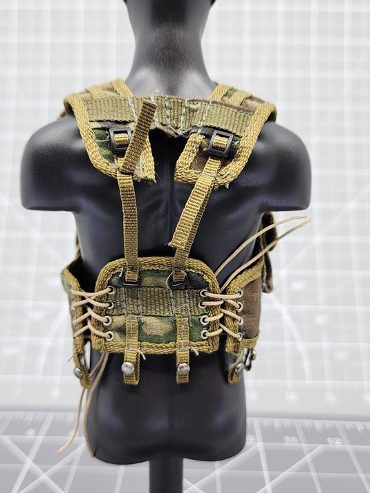 BAM 1/6 Woodland Camo Ammo Vest (Dragon)