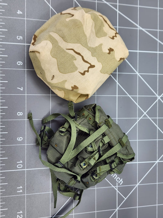 BAM 1/6 3C Desert Camo Backpack With HT Cover (BBI)