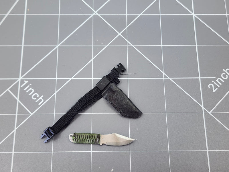 Load image into Gallery viewer, BAM 1/6 Boat Knife W/ Black Drop Leg Holster (BBI)
