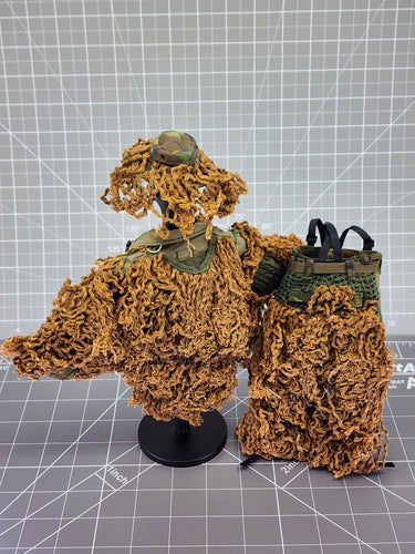 BAM 1/6 Snake Sniper Uniform W/ Brush Cover Camo (BBI)