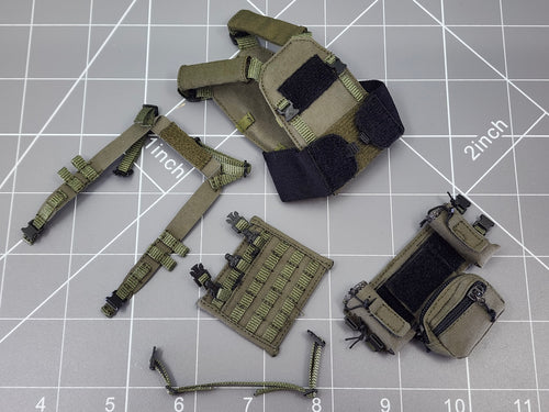 BAM 1/6 Woodlands Camo ZERT Molle (Easy & Simple)