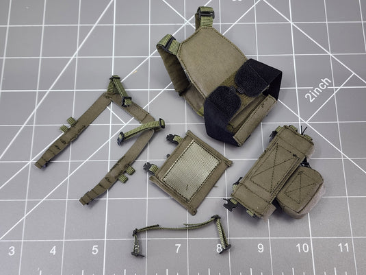 BAM 1/6 Woodlands Camo ZERT Molle (Easy & Simple)