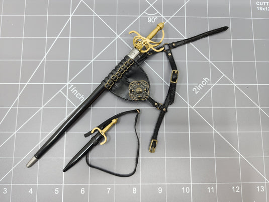 BAM 1/6 Zorro Sword And Dagger W/ Sheath (Blitzway)