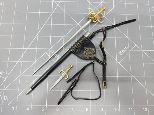 BAM 1/6 Zorro Sword And Dagger W/ Sheath (Blitzway)