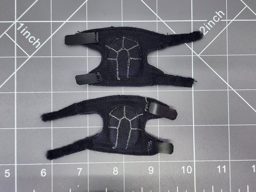 BAM 1/6 Black Cloth Kneepads