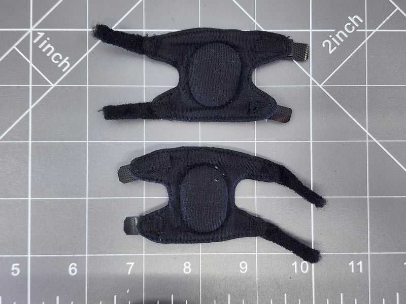 Load image into Gallery viewer, BAM 1/6 Black Cloth Kneepads
