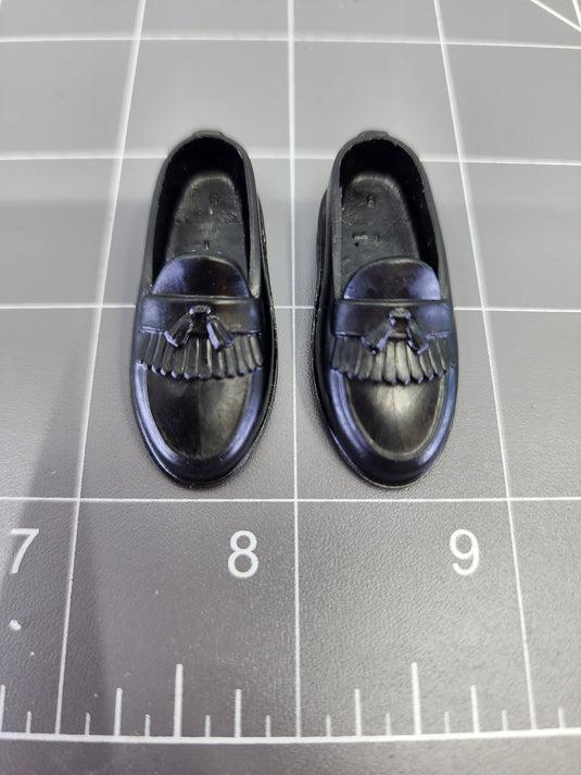 BAM 1/6 Black Dress Shoes 2 (Foot Type)