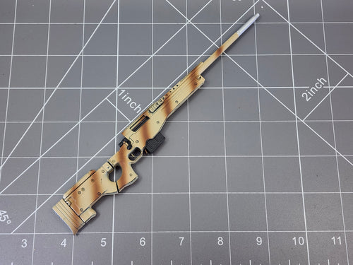 BAM 1/6 Sniper Rifle Desert Camo (Easy & Simple)