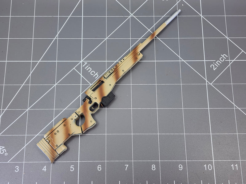 Load image into Gallery viewer, BAM 1/6 Sniper Rifle Desert Camo (Easy &amp; Simple)

