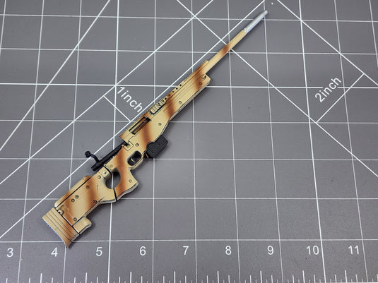 BAM 1/6 Sniper Rifle Desert Camo (Easy & Simple)