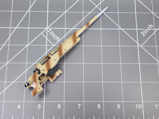 BAM 1/6 Sniper Rifle Desert Camo (Easy & Simple)