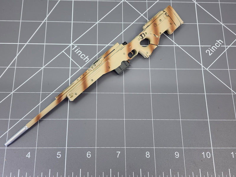 Load image into Gallery viewer, BAM 1/6 Sniper Rifle Desert Camo (Easy &amp; Simple)
