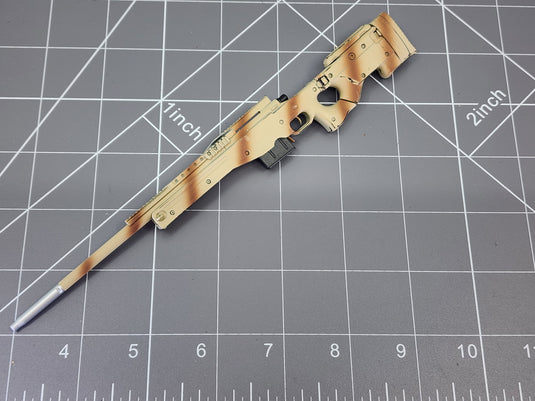 BAM 1/6 Sniper Rifle Desert Camo (Easy & Simple)