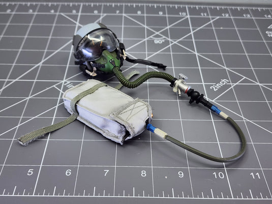 BAM 1/6 Pilot Helmet W/ 02 Tank HALO/HAHO (BBI)