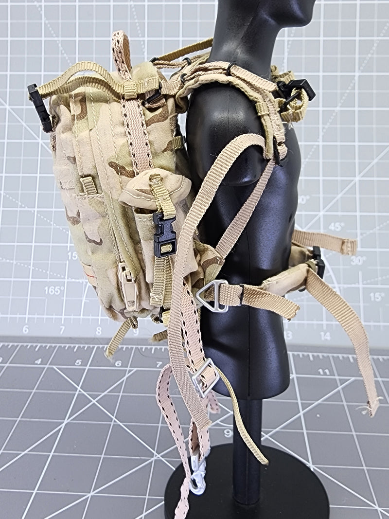 Load image into Gallery viewer, BAM 1/6 3C Desert Camo Backpack (Hot Toys)
